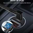 PD3.0 Radar Detector Cable, with Type-C to RJ11 Plug ,Replacement Radar Detectors Power Cable,for Escort Passport 9500i MAX360 Uniden R1 R3 DFR8 DFR9 Radenso XP Beltronics STI Radar Detector and more