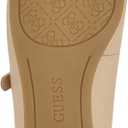 Guess Women's Kayra Mary Jane Flat (9, Light Natural Leather 110)