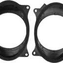 Door Speaker Adapter Spacer Rings 6x9 Speaker Box 6x9 To 6.5 Speaker Adapter Runner Mount,Professional Abrasion Resistant 6.5 Inch Car Speaker Adapter (6X9)