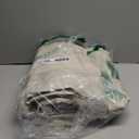 Waterproof Patio 3 Person Swing Cushion Cover Set Replacement,Foldable Durable Cloth Easy Installation and Disassembly59.1 x 19.7 x 3.9in(Beige)