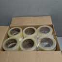 3M Scotch High Tack Box Sealing Tape 375+, Clear, 72 mm x 50 m, 24/Case
Film Backing with Synthetic Rubber Adhesive