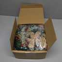 Hotop 8 Set Mini Wreaths for Kitchen Cabinet 12 Inch Small Christmas Wreath with Burlap Ribbon Red Berry and Eucalyptus Leaves for Xmas Window Front Door Fireplace Chair Farmhouse Hanging Decor