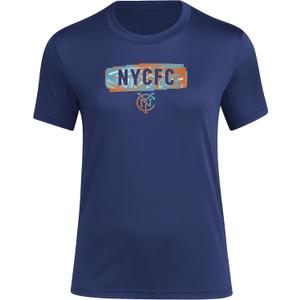 adidas Women's New York City Fc Short Sleeve Pre-Game T-Shirt (XXL)