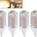 Leisure LED 4 Pack RV LED Light Bulbs 450LM Warm White 3000K T10 921 922 912 33SMD LED Replacement Light Bulbs for RV Indoor Lights 10-30V (Warm White 3000K, 4-Pack)