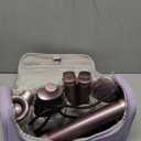 Dual Voltage Hair Dryer Brush for Travel  5 in 1 Air Styler with High-Speed Blow Dryer, Anti-Frizz, Compact Design with Travel Bag, Ideal for Europe & Worldwide Use (100V240V) Gift for Women