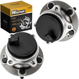 512326 Rear Wheel Hub Bearing Compatible with Santa Fe 2007-2020, Santa Fe Sport 2013-2018, Sorento 2011-2015, Veracruz 2007-2012, Santa Fe XL 2019 5-Lug with ABS 2pcs