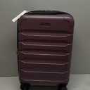 LIGHT FLIGHT Carry On Luggage 22x14x9 Suitcases with Wheels,Lilac Purple, 20 Inch