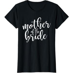 Mother of The Bride Matching Wedding Party TShirt L