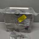 CREWORKS 3L Ultrasonic Cleaner with Degas & Gentle Modes, 120W Stainless Steel Ultrasonic Cleaner Machine with Heater and Timer, Ultrasonic Parts Cleaner with Knob Control for Jewelry Glasses Watch