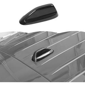 RT-TCZ Carbon Fiber Roof Antenna Cover Trim Decoration Exterior Accessories for Dodge Durango 2014-2024,for Dodge Ram 2018-2024,for Jeep Grand Cherokee 2021-2024