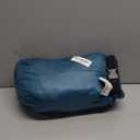 covacure Camping Blanket - Outdoor Travel Blanket, Packable, Puffy Blanket, Lightweight & Warm Quilt for Camping, Hiking, Backpacking, Outdoors, Travel, Beach (Blue)