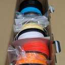 JAYO PLA+ Filament Bundle 1.75mm, PLA 3D Printer Filament Bundle Multicolor, 250g Spool, 8 Pack, 2KG in Total (Black, White, Gray, Mint Green, Lemon Yellow, Sunshine Orange, Cherry Red, Sky Blue)