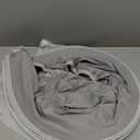 Bassinet Mosquito Net Cover - Half-Blackout Mosquito Net for Baby Crib & Bedside Sleeper, Breathable Crib net with 2-Way Zipper, Sun-Blocking Baby Mosquito Net Cover (Gray-Small)