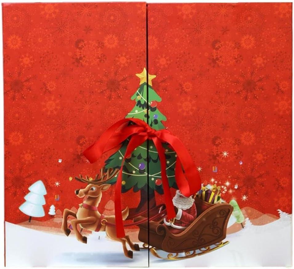 Empty Advent Calendars To Fill Yourself, 24 Days Countdown Christmas Calendar Packaging Empty Boxes, Christmas Countdown Calendar 24 Days Gift Boxes To Filling Chocolates, Candies For Adults