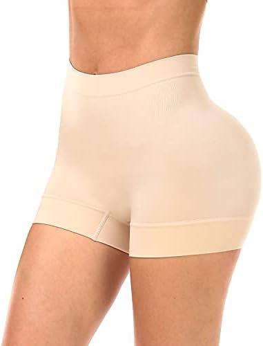 Womens Seamless Shapewear Shorts Panties Tummy Control Slimming Under Dress Booty Short Butt Lifter Underwear, Size: Small