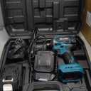 Seesii 3/8" Cordless Impact Wrench, Power Impact Gun w/Max Torque 330Ft-lbs(450N.m), 4.0Ah Rechargable Battery & 4 Sockets, Compact Power Impact Wrench for Lightduty Work Car Home,WH450