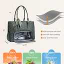 LOVEVOOK Work Tote Bag for Women with Lunch Compartment fits 17.3" Laptop