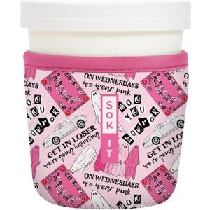 Sok It IceCreamSok Insulated Neoprene Cover (She Doesn't Even Ghost Here, Tapered Ice Cream Pints)