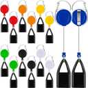 14Pcs Retractable Clip, Lighter Holder Keychain with Clip Classic Lighter Cover, Retractable Keychain Holder for Convenience