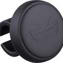 Steering Wheel Knob, Suicide Knob for Steering Wheel, Premium Silicone Finish Steering Wheel Spinner, Simple & Easy Installation No Tools Required - Fits Cars, Trucks, Buses, Boats, (Black)
