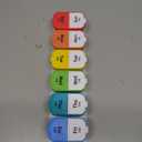 Daviky Extra Large Pill Organizer 7 Day, XL Weekly Pill Box 2 Times a Day, AM PM Medicine Pill Organizer for Supplement, Big Daily Pill Case with Large Container to Hold Vitamins and Medications