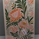 TBKHUDBI Boho Flower Canvas Wall Art Abstract Floral Pictures Prints Set of 3 Minimalist Botanical Painting Poster Flower Market Aesthetic Wall Decor for Living Room Bedroom 16"x24" Framed