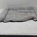 Veehoo Fluffy Plush Pillow Cushion, 32" x 25" Dog Couch Bed, Grey, CWC2331E