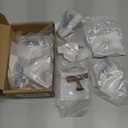 10 Pack Antique Brass Kitchen Cabinet Knobs Cabinet Pulls Drawer Knobs Cabinet Hardware Zinc Knobs for Dresser Drawers (Single Hole Knob)