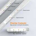 for iPhone 17 Case Compatible with MagSafeShockproof, 3-Layer Drop Protection, Heavy Duty Magnetic Protective Phone Case Cover, 6.3", Crystal Clear