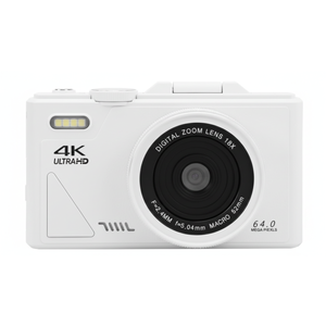 4K Digital Camera,64MP UHD Autofocus Digital Camera,18X Zoom Retro Compact Camera with 3in Flip Screen for Photography Vlogging (-2214240057912)