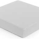Gildoveo 18x16x3 Seat Cushion with Zipper,Chair Cushion with Non-Slip Backing,Breathable Office Chair Cushion/Stadium Seat Cushion/Cushion Lab/Wheelchair Cushions（Grey）