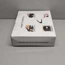 Shoe Slots Organizer 20 Pack - Shoe Stackers, Space Savers 50%, 4 Levels Adjustable, Double Layer Holders for Closet, White