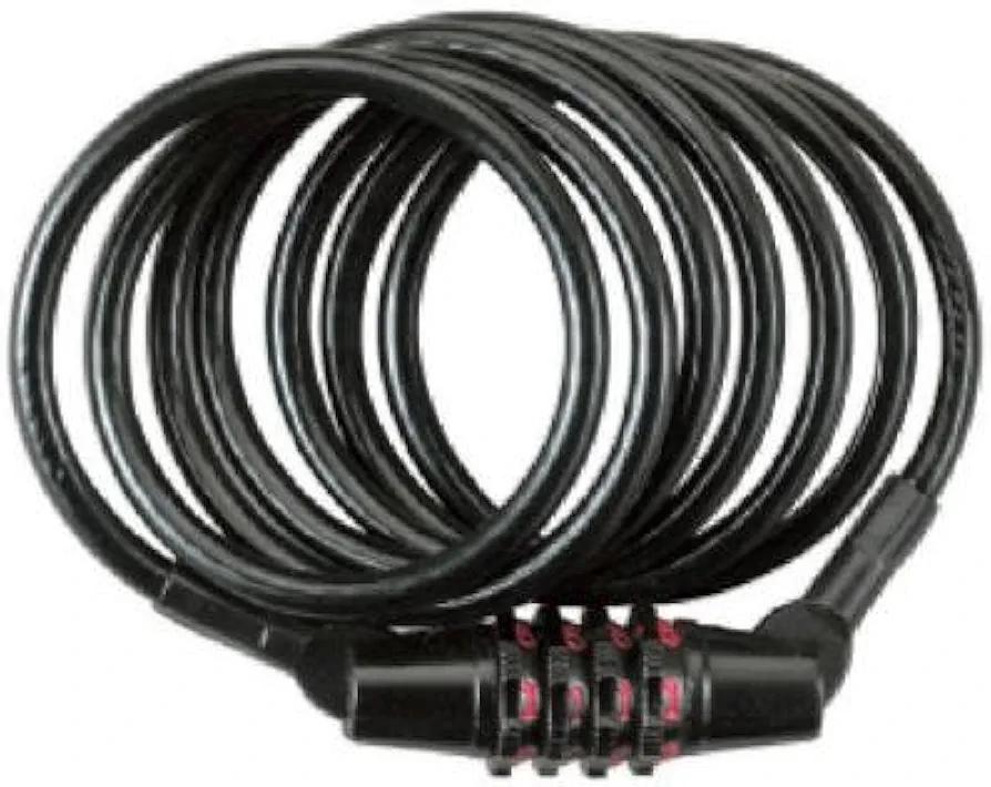 Master Lock 8143D 4-Ft. 4-Digit 6mm Cable Lock - Quantity 6 Master Lock 8143D 4-Ft. 4-Digit 6mm Cable Lock - Quantity 6