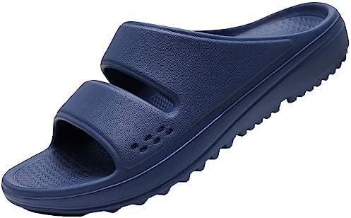 Evshine Orthopedic Sandals for Women Arch Support Recovery Slides Cloud Slippers for Plantar Fasciitis | Extremely Comfort 40