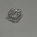 Syhood 20 Yard Glitter Ribbon Wired Edge Waterproof Sparkly Garland for Gifts Wrapping Cards Crafts Wreaths Holiday Decoration(Silver,1.5 Inch X 20 Yard)