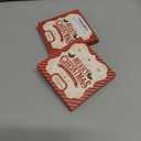 2 x KILYHOME Seahorse Christmas Ornament 2025 - Cute Beach Themed Animal Home Decoration, Funny Santa Ornament - Sea Horse Decor for Xmas Tree Hanging, Ideas for Seahorses Lovers