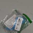 FITLY Soft Flask - Shrink As You Drink Soft Water Bottle for Hydration Pack - Folding Water Bottle Ideal for Running, Hiking, Cycling, Climbing & Rigorous Activity (8.5 Ounces, Blue)