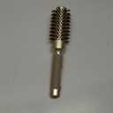 Sndyi Small Round Brush for Blow Out, Nano Thermal Ceramic Ionic Round Hair Brush with Boar Bristles, Boost Shine & Volume, For Short Hair with Quick Blow Drying & Salon Styling - 2.3'', Barrel 1.3''