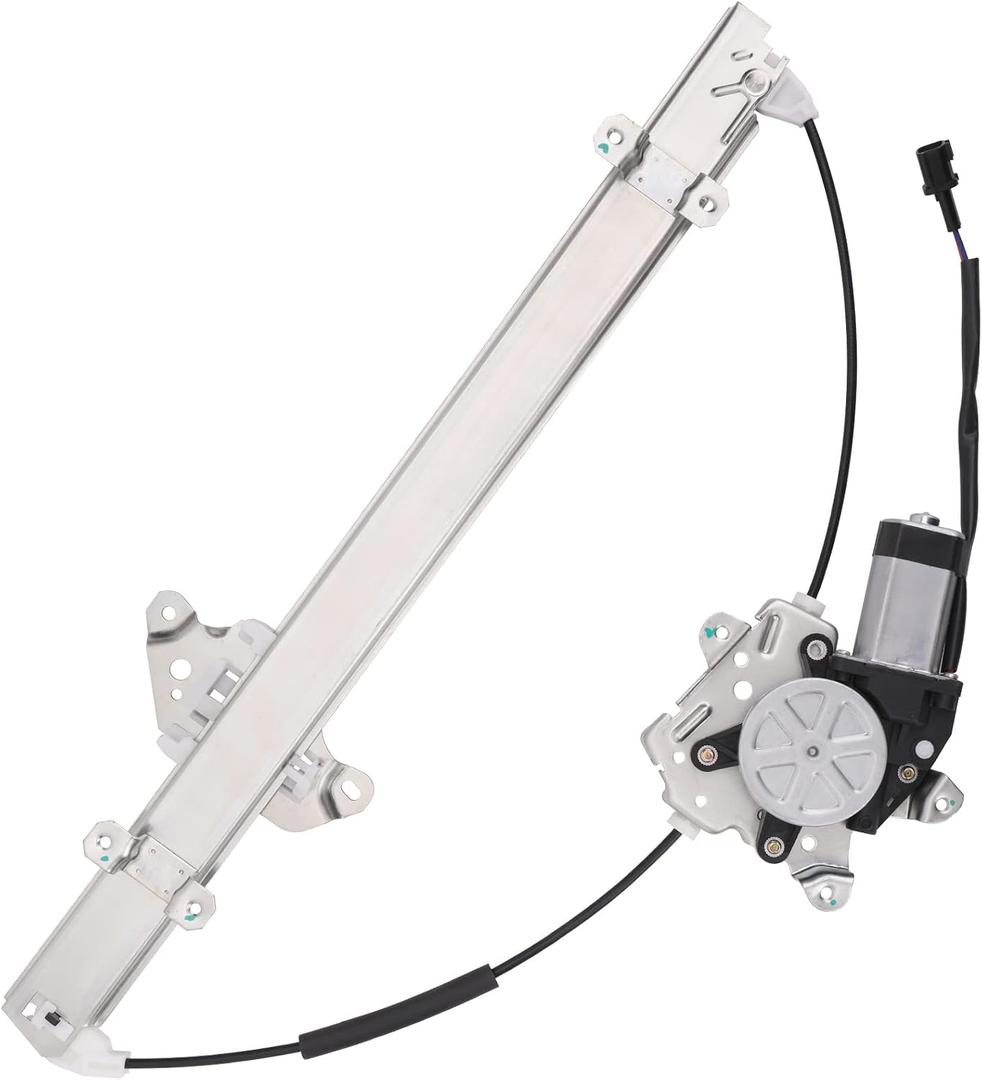 Obaee Window Regulator with Motor Front Left Driver Side, Replace 741-348