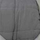 GOHOME Weighted Blanket 15lbs 60"X80" Fit Twin Full or Queen Size Bed - Cooling Heavy Blanket