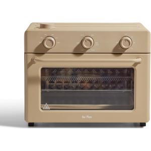 Our Place Large Wonder Oven | 6-in-1 Stainless Steel Air Fryer Toaster Oven Combo with Basket, Rack, Pan & Tray | 3-Rack, 32 QT, Large Capacity - Toast, Roast, Bake, Reheat, Broil & Steam | Steam, 31.7 Quarts