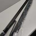 Falling in Art Aluminum Flip Chart Display Easel Stand with Adjustable Floor for Boardroom, Whiteboard, Paper Pads, Signage, 63 1/2'' High, Black