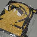 Prom 2026 Party Decorations Set Black and Gold Graduation Party Supplies Prom 2026 Backdrop Signs Balloon Tinsel Foil Fringe Curtains Carpet for Graduation Decoration