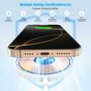 10FT Magnetic Wireless Charger,15W Fast Apple Mag-Safe Charger for iPhone 17/16/15 PD with USBC Apple Fast Charging Block 10Foot Quick Charge for iPhone 17/17 Air/17 16 15 Pro/Pro Max/14/13/12/AirPods