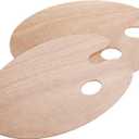 Mr. Pen Wooden Artist Palette, 2-pack Oil Palette