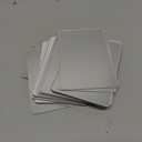 32 Pcs Flexible Shatterproof Plastic Mirror, 4'' x 6'' Acrylic Mirror Tiles Bulk for Wall Decor, Self-Adhesive Double-Sided Wall Mirror Sheet for Bathroom Bedroom Home Decor DIY Art Craft Supply