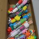 CZWZ 20Pcs Mini Multicolor Pens in One 4-in-1 Cute Pens Bulk for Kids, Fun Kawaii Ballpoint Pens for Birthdays and Children's Party Favors Gifts Teacher School Supplies