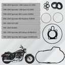 Sportster Primary Cover Gasket Seal Kit Compatible with Harley-Davidson Sportster 883 XLH883 Sportster 1200 1991-2003