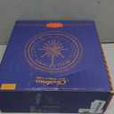 2025 Upgraded Christmas Tree Topper Projector Light with Rotating Bright LED & Wide Coverage, Universal Fit for Any Height Tree, Easy Install, Stable Base, Holiday & Party Decorations (Starlight Gold)