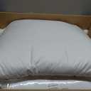 puredown Goose Feathers and Down White Pillows with 100% Cotton Cover, Bed Sleeping Hotel Collection Pillows Set of 2, Standard Size